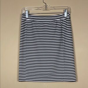 41 Hawthorn Women’s Striped Black White Career Chic Office Pencil Skirt